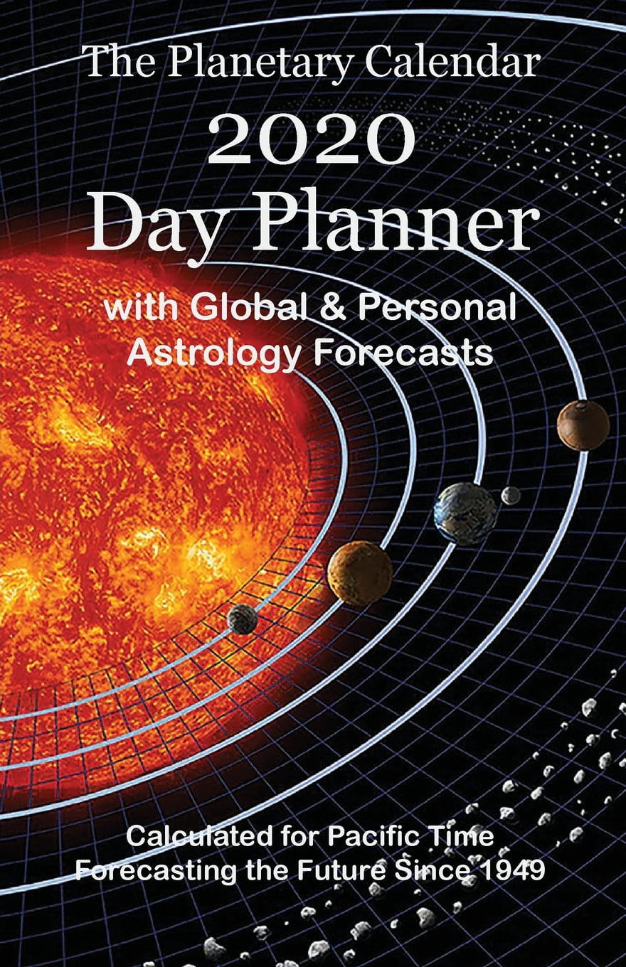 The 2020 Planetary Calendar Day Planner Paperback Walmart 