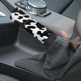 thumbnail image 3 of FORUDESIGNS Cow Stripe Pattern 2 Pieces Car Gear Shift Cover Set for Women Men, Non-Slip Auto Gear Shift Knob Protector with Handbrake Cover Automotive Interior Decoration, 3 of 5
