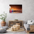 thumbnail image 3 of Lotus Flower Wall Art Canvas Mindset Motivational Quotes Prints Spiritual Meditation Artwork Framed Wall Decor for Zen Office Bedroom Living Room Ready to Hang, 3 of 7