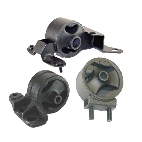 K0614 Fits 1994-1997 Kia Sephia 1.6L MANUAL Trans Motor Mount Set 3PCS! : A2651, A6432, A6753