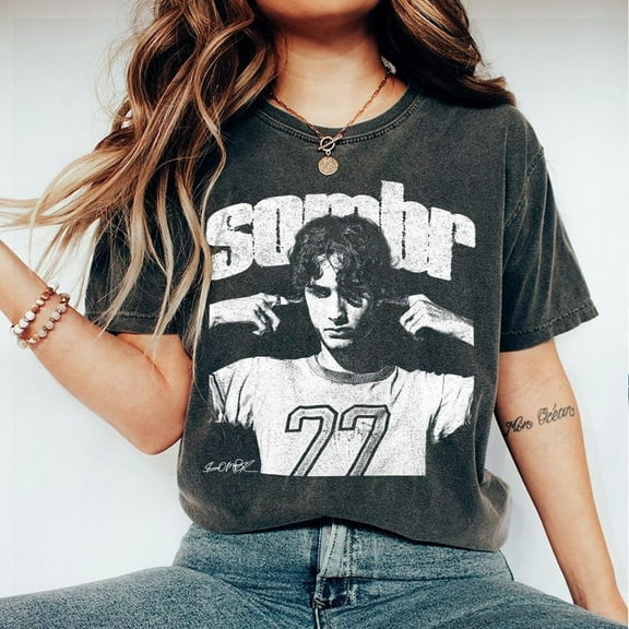 ZENUA Sombr Tour Music Vintage Shirt Sombr World Tour Music Fan Bootleg Shirt Hot Trending Shirt/Sweatshirt/Hoodie