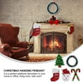 thumbnail image 4 of WEAVILUX Hanging Ornament Assorted Color Plastic Garland for Festive Home Decoration 5 Pieces, 4 of 8