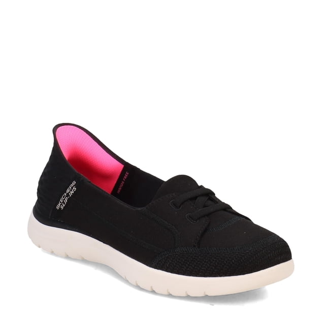 Zapatillas náuticas sin cordones Skechers On-the-Go Flex-Top Notch para mujer