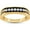 Yellow, variant on Engagement Wedding Band Men's Promise Ring Round Cut White Diamond 14K Rose Gold Over 925 Sterling Silver