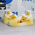 thumbnail image 2 of Zapatos blancos pequeños de Disney para hombre, de caña baja, modernos y versátiles, informales, para niños, zapatos de tabla para parejas con marca compartida de dibujos animados, 2 of 4