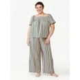 thumbnail image 5 of Joyspun Women's Puff Sleeve Gauze Sleep Top, Sizes S to 3X, 5 of 5
