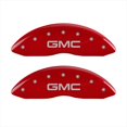 thumbnail image 1 of MGP Caliper Covers 34015SGMCRD GMC Red Caliper Covers - Engraved Front & Rear, Set of 4, 1 of 1