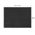 thumbnail image 4 of Mainstays 3'X4' Platinum Charcoal Needlepunch Doormat, 4 of 6