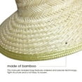 thumbnail image 4 of Happy Date Straw Sun Hat for Men and Women Great for Fishing, Lifeguards, Beach, Summer and Gardening with Wide Brim for Sun Protection, 4 of 6