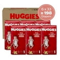 thumbnail image 2 of Baby Diapers Size 1, 198 Ct, Huggies Little Snugglers Newborn Diapers, 2 of 4