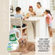 Quick Shine Multi-Surface Floor Finish, Pfas-Free Formula, All Purpose Household Floor Polish, 64 fl oz