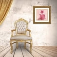 thumbnail image 3 of Grey, Jace 15x15 Gold Ornate Wood Framed with Double Matting Museum Art Print Titled - Pink Perfume, 3 of 4