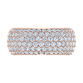 thumbnail image 3 of 1.80 Carat Diamond Wedding Band Ring in 14K Rose Gold (Ring Size 6), 3 of 4