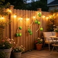 thumbnail image 4 of EGNMCR Home Decor, Room Decor Artificial Lemon Hanging Garland String With 9 Faux Lemons Rural Jute Rope Wall Decor For Kitchen Summer Farmstead Home Decoration Pl astic imitation lemon string, 4 of 5