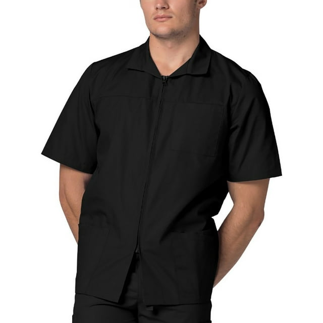 Adar Veste à Manches Courtes Zippée pour Homme Universal (Offert en 7 Couleurs)