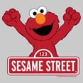 thumbnail image 2 of Toddler's Sesame Street Classic Red Logo Sign Elmo Graphic T-Shirt, 2 of 3