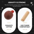 thumbnail image 4 of 1pc Bass Mallet Marching Drum Drum Stick Percussion Instrument Accessory (Coffee), 4 of 8