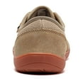 thumbnail image 5 of HOBIBEAR Wide Toe Sneakers for Women Outdoor Casual Walking Shoes Brown US 7.5, 5 of 9