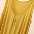thumbnail image 3 of Pounoo Nightgowns for Women Sleeveless Ruffle Hem Loose Fit Modal Solid Sleep Dresses Cozy Breathable Lightweight Loungewear Gift, 3 of 9