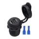 thumbnail image 3 of Cargador USB Automático QC3.0 PD18W Voltaje De Entrada 10-30V Universal Para RV, 3 of 8