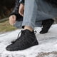thumbnail image 3 of Botines minimalistas botas altas en los zapatos senderismo descalzo cortas a prueba nieve invierno invernal anti-Agua impermeable para niñas, 3 of 9