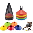 thumbnail image 2 of Juego de conos de fútbol, equipo de entrenamiento de fútbol para niños, conos de disco profesionales, ejercicios de agilidad, obstáculos para evitar, accesorios deportivos, 2 of 5