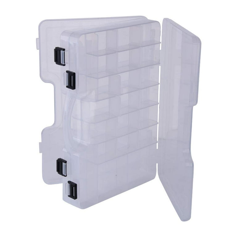 Goture Waterproof Fishing Tackle Boxes, Plastic Storage Organizer Box -  Tool Tackle Storage - Organizer Box - Small Fishing Tackle Trays - Parts  Box Black MINI 4'' X 3'' X 1.3'' 