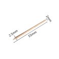 thumbnail image 1 of Miangastore Brass Sewing Leather Needle: Manual Lacing Threading Tool- Hand Stitching Needle For Diy Leathercraft And Jewelry Making - Precise Sewing Tool, 1 of 8
