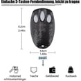 thumbnail image 4 of 2 Pack Replacement Handheld Chamberlain Liftmaster Motorlift Garage Door Transmitter 94335e | 84335e | Ml700 | Ml500 | Ml850 | Merlin + C945 | C840 Se, 4 of 5