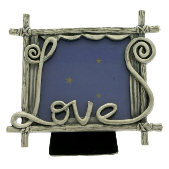 Mi Amore Love Picture-Frame Silver-Tone