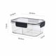 thumbnail image 2 of Refrigerador Fiudx Ofertas del día Caja de almacenamiento con tapa y lonchera para frutas y verduras, 2 of 2