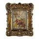 thumbnail image 2 of Marco de fotos de estilo europeo, portarretratos, artesanías de escritorio de pared, marco de fotos floral en relieve para restaurante, banquete,, 2 of 9