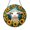 Acrylic 3.5 Inch, variant on Goat with Sunflower Glass Suncatcher Window Ornament, Whimsical Farm Scene Hanging Decor, Nature Inspired Accent
