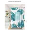 thumbnail image 2 of Small Fresh Series Household Shower Curtain Toilet Bathroom Curtain Hand-painted Waterproof Shower Curtain 1.2M * 1.8M, 2 of 6
