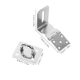 thumbnail image 2 of unbranded Latch Para Puerta Con Acero 304 Heavy Duty Y En Ángulo Para Uso En Exteriores, 2 of 7