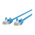 thumbnail image 1 of Belkin High Performance - Patch cable - RJ-45 (M) to RJ-45 (M) - 6 ft - UTP - CAT 6 - molded, snagless - blue - for Omniview SMB 1x16, SMB 1x8; OmniView SMB CAT5 KVM Switch, 1 of 6