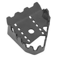 thumbnail image 4 of Motorcycle Brake Pedal Extender, Rear Motorbike Brake Enlarge Pegs Oxidized  Aluminum Alloy Anti Slip CNC  Opening  For Modification Black, 4 of 8