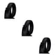 thumbnail image 1 of Cinturón de negocios para hombre Qarigey negro con hebilla automática 110-130 CM, 1 of 6