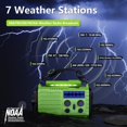 thumbnail image 4 of Radio de emergencia Mesqool CR1009 5000 mAh con manivela solar, 4 of 7