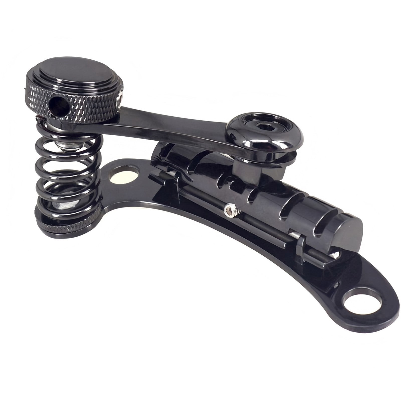 RUISINERY Guitar Bridge Pull Plate Replacement Guitar Bridge Stop Plate Electric Guitar Bridge Stop Tailpiece Tremolo Enduring