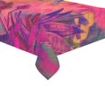 thumbnail image 2 of BSDHOME Flora Cotton Linen Tablecloth 60x120 inches Tablecover Desk Table Cloth For Dining Room, Tea Table, Picnics, Parties, 2 of 5