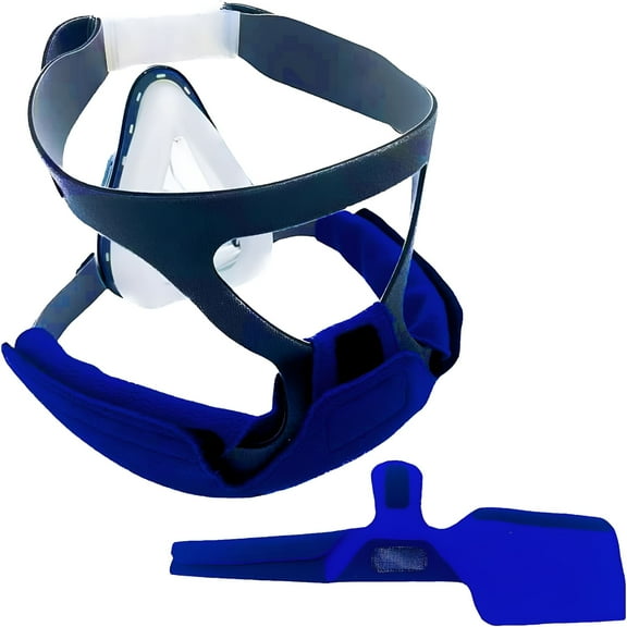 XIRQI 4 Packs CPAP Strap Covers  1 Pack Neck Comfort Pad CPAP Mask Cover Compatible with Full CPAP Mask to Reduce Headgear Pressure and Cheek Red Marks Extend CPAP Strap Useful Life