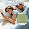 thumbnail image 4 of Sulaicai Bluetooth Pillow Speaker for Sleeping, Mini Portable Under Pillow Speaker with White Noise Timer Wireless Sleep Aid with Stereo Bass Private Sleep Headphones for Side Sleeper (Green), 4 of 6