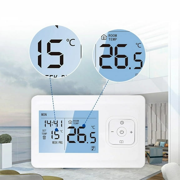 For Tuya For Smart Wireless Wifi Phone App Control Programmable Room Thermostat