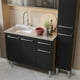 thumbnail image 4 of Mueble de Cocina Compacta Madesa Emilly 137cm Con Tarja, 4 of 12