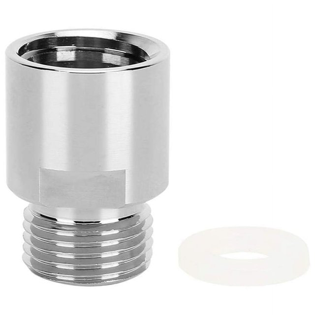 CO2 Adapter Converter, CO2 Cylinder Adapter Female Thread TR21-4 to Male Thread CGA320 for Soda Stream/
