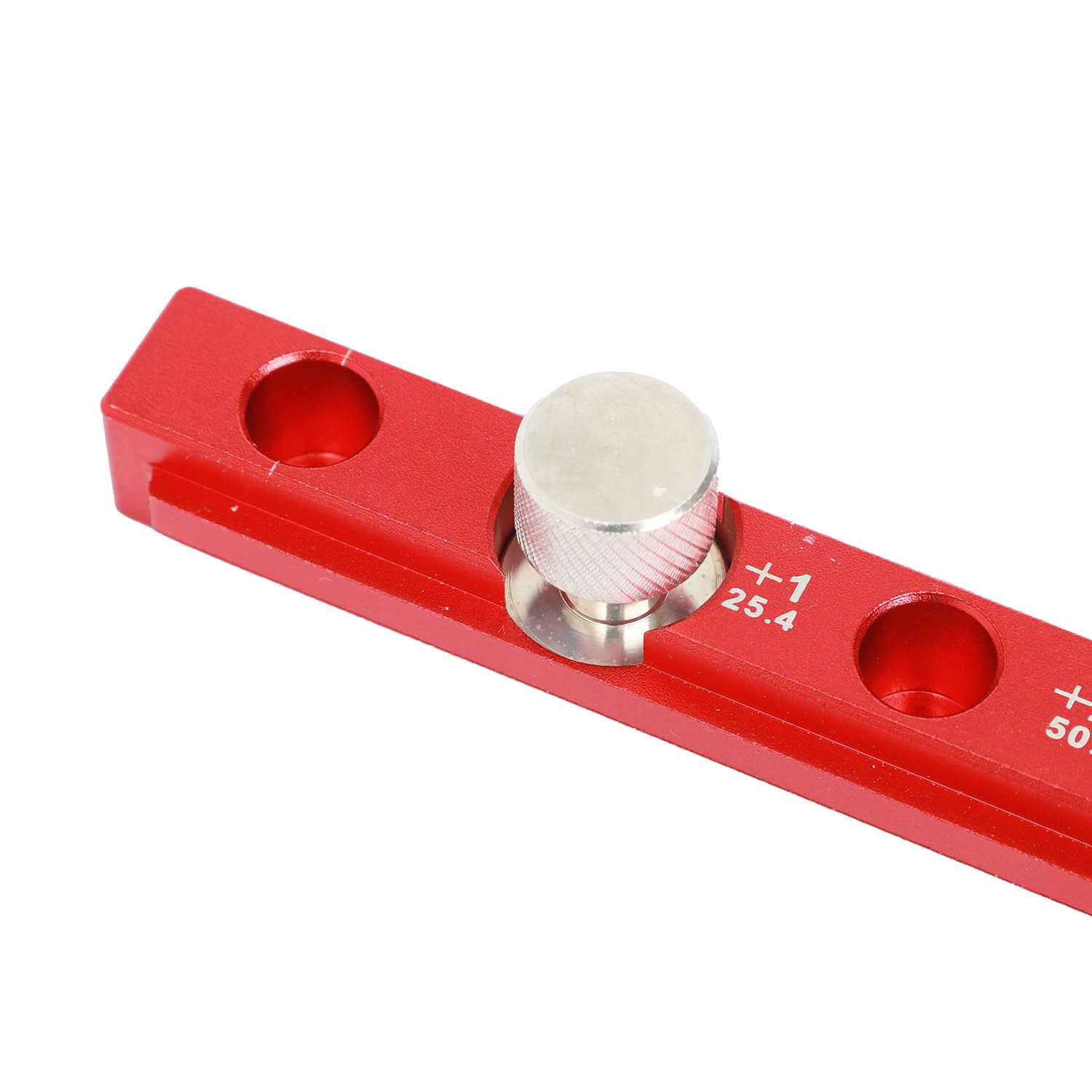 Red Aluminum Alloy Woodworking Compass, Adjustable 110mm/4.5 Inch Tool for Scribing and Drawing