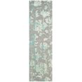 thumbnail image 3 of Safavieh Dip Dyed Grey Contemporary Rug - 2'3" x 12', 3 of 5