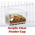 thumbnail image 7 of 1/2/3-Combo Stacker Center Divided Breeder Breeding Bird Flight Double Rolling Cage for Aviaries Canaries Cockatiels Lovebirds Finches Budgies Small Parrots, 7 of 7