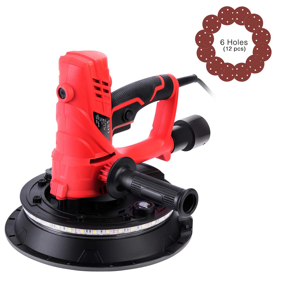 850W Electric Adjustable Variable Speed Hand Held Drywall Sander